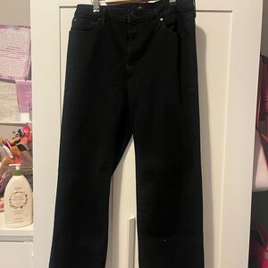 Quince Straight Black Jeans WOMEN